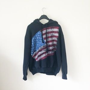 ✨Oversized Navy Hoodie🇺🇸